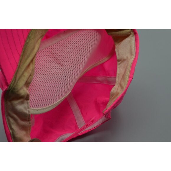 Plimley Mopar Autopar Neon Pink Adjustable Snapback Hat Vtg 100% Nylon - Picture 8 of 9